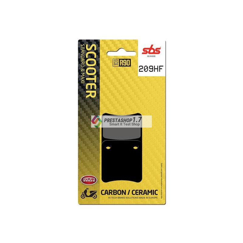 SBS 209HF FA257 brake pads