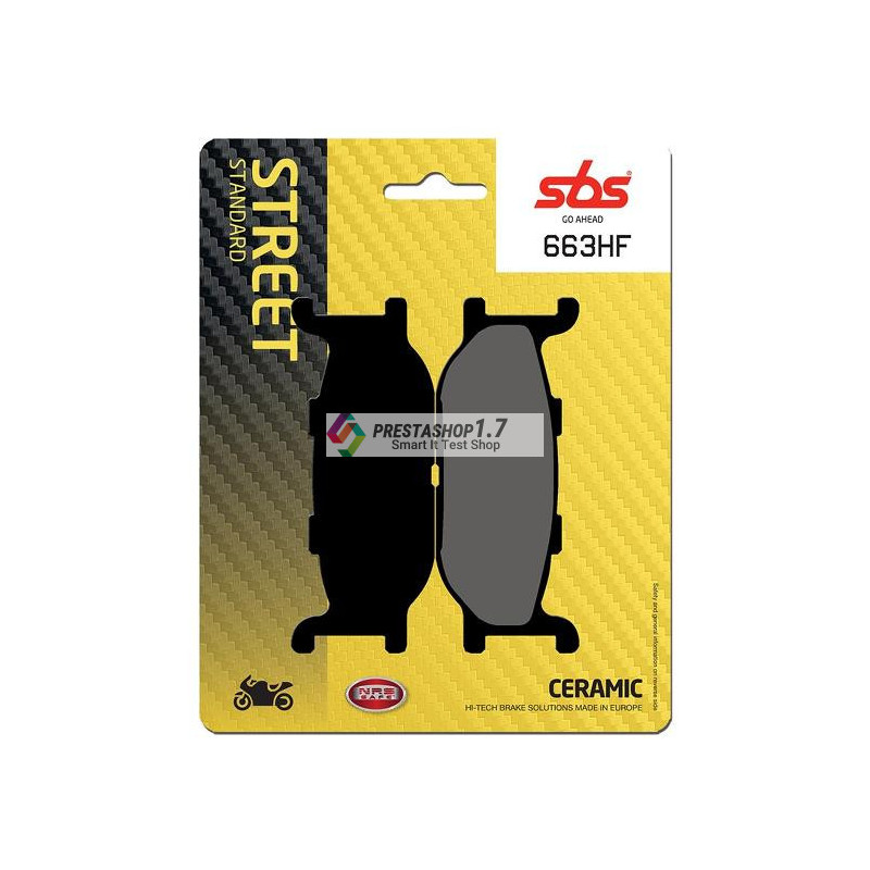 SBS 663HF FA179 brake pads