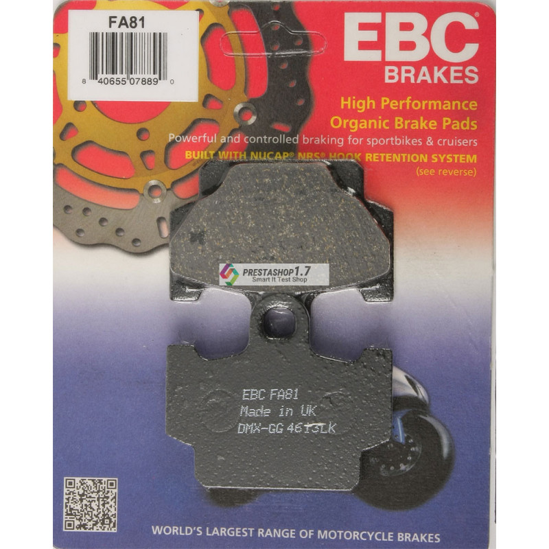 EBC FA 81 disc pads