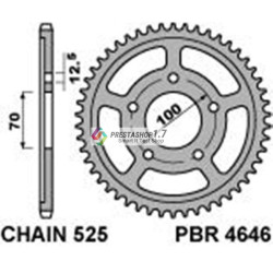 PBR rear 4646-45 sprocket