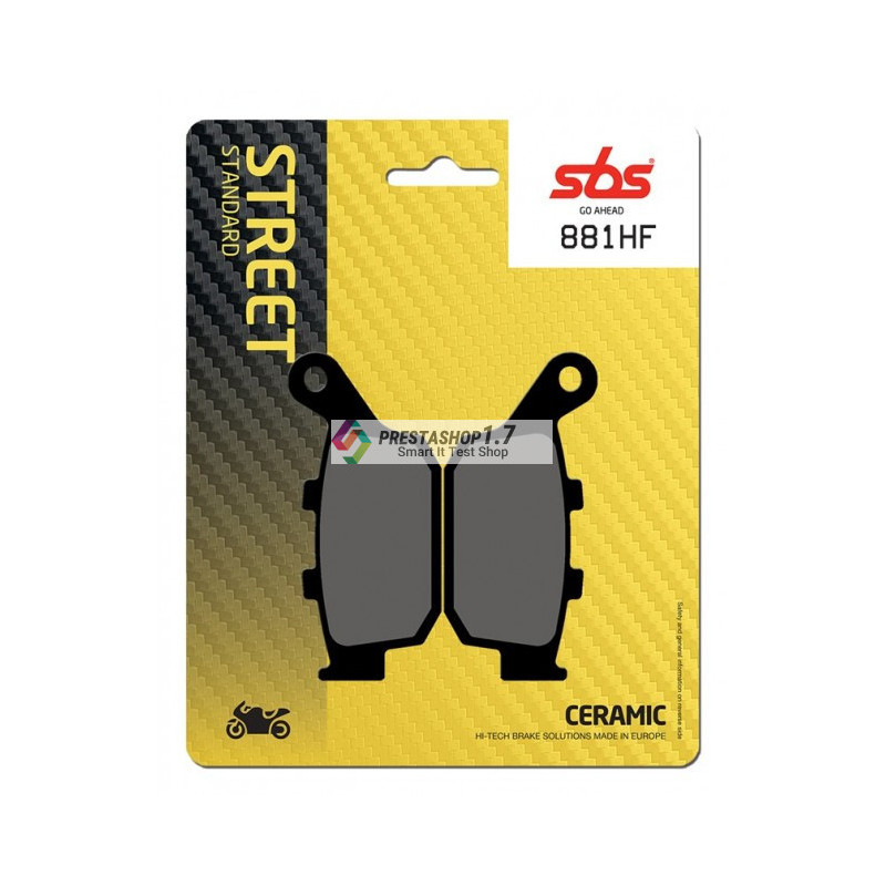 SBS 881HF FA496 brake pads