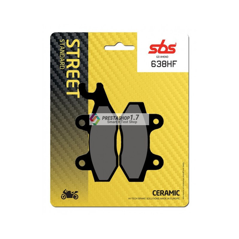 SBS 638HF FA165 brake pads