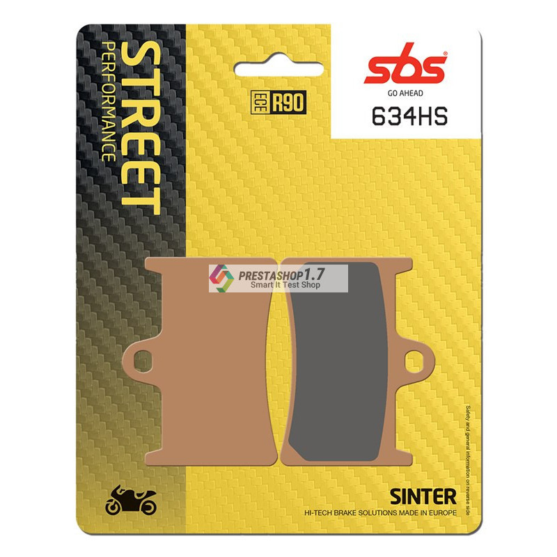 SBS 634 HS Brake pads FA252/168