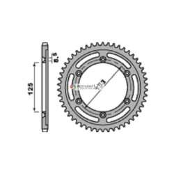 PBR 4547-53 rear sprocket