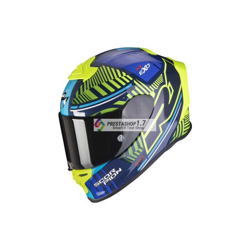 Scorpion exo-R1 air Victory blue fluo yellow