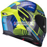 Scorpion exo-R1 air Victory blue fluo yellow