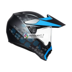 AGV AX-9 Antart matt blk/cy