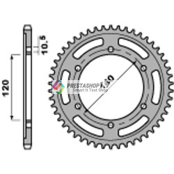 PBR sprocket & D.I.D. ZVM X-Ring Chain Bundle: Busa Gen 2