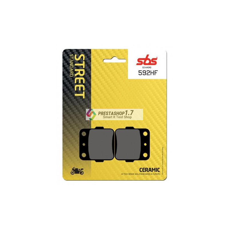 SBS ceramic 592HF / FA84 brake pads