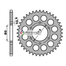 PBR rear 0488-41T sprocket