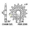 PBR 2309-17T front sprocket