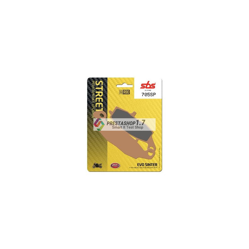 SBS 705SP FA229/237 street evo Sintered brake pads