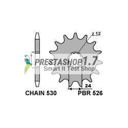 Sprockets & Chain bundle:ZZR1400/ ZX-14R NINJA 12-21