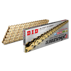 DID 530ZVM-X2 120L x-ring rivertlink chain gold