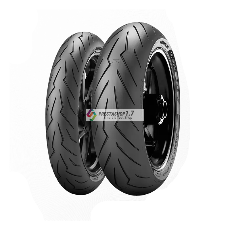 120/70-17 & 200/55-17 Pirelli rosso 3 TL combo