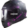 LS2 FF800 storm II Burst matt black/pink