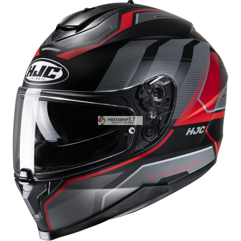 C70 Nian MC1SF Red/Grey helmet