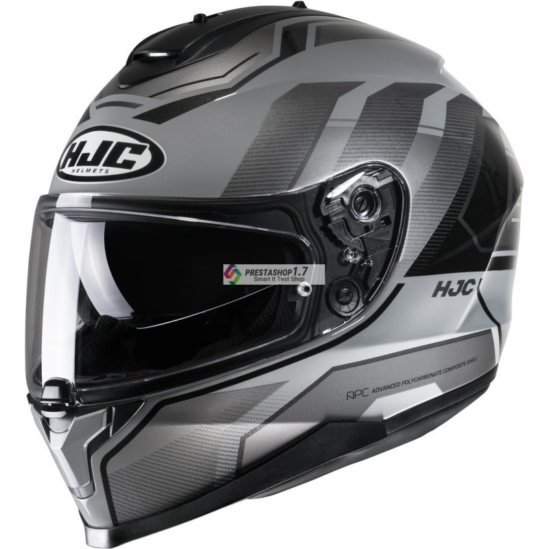 C70 Nian MC5SF Gloss Gry/Blk helmet