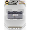 Metal Gear Brake Pads Organic-FA63