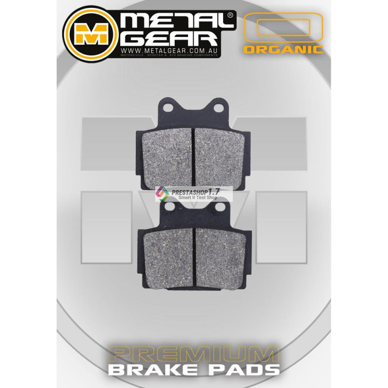 Metal Gear Brake Pads Organic-FA104