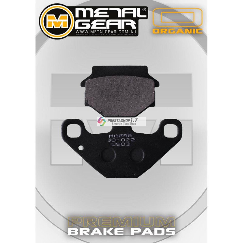 Metal Gear Brake Pads Organic-FA67