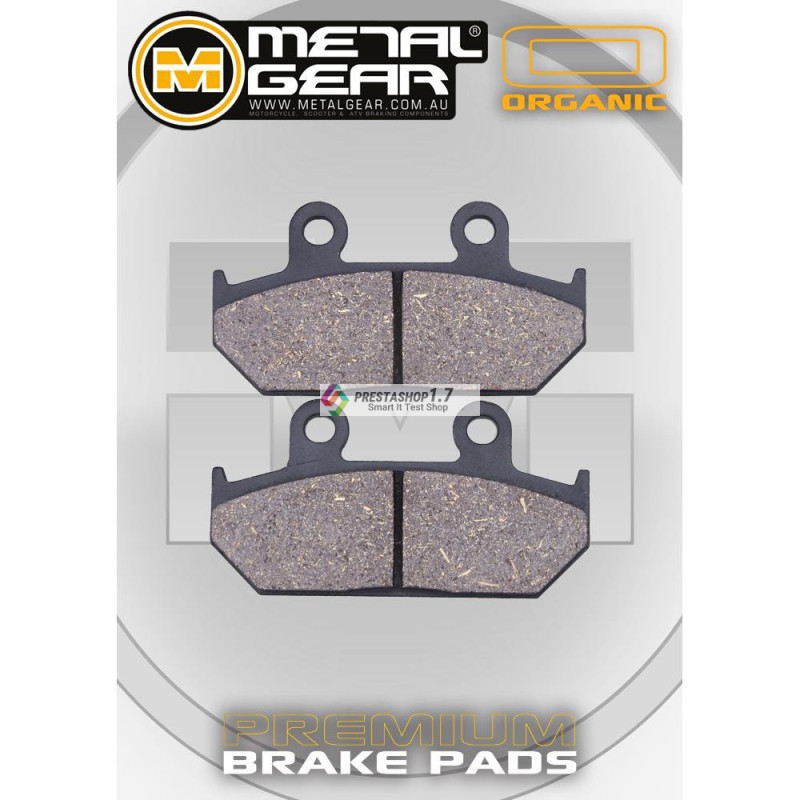 Metal Gear Brake Pads Organic-FA124