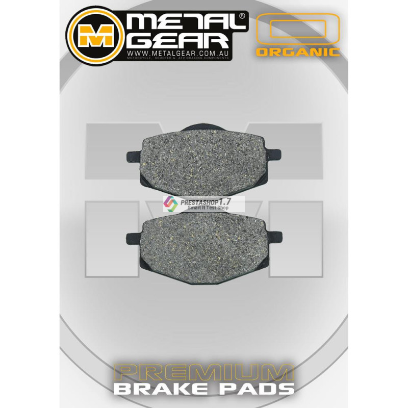 Metal Gear Brake Pads Organic-FA101