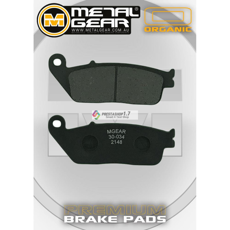 Metal Gear Brake Pads Organic-FA196/FA226