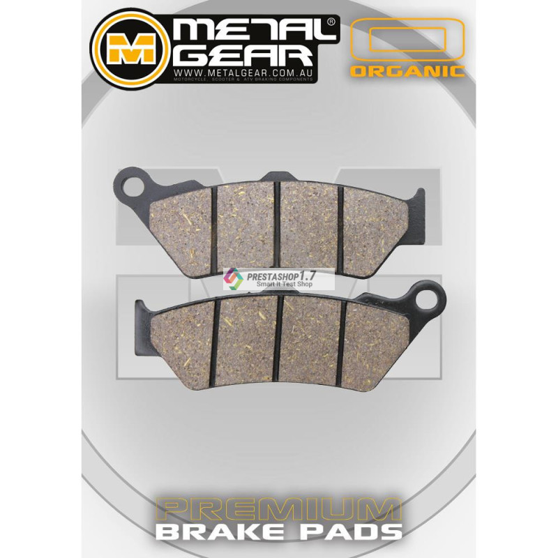 Metal Gear Brake Pads Organic-FA209