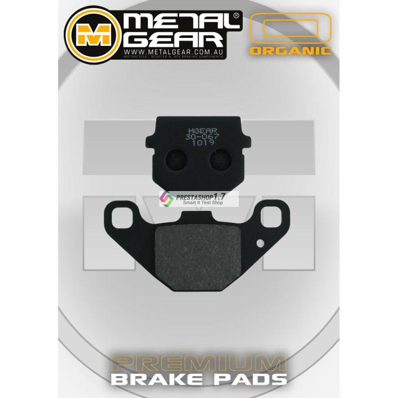 Metal Gear Brake Pads Organic-FA83