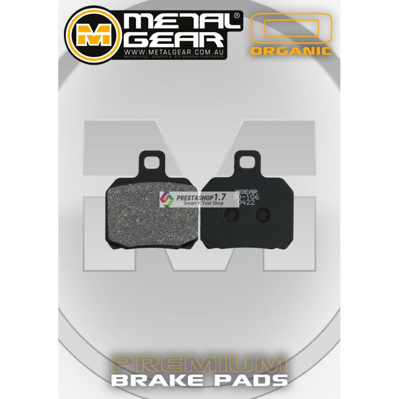 Metal Gear Brake Pads Organic-FA266