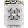 Metal Gear Brake Pads Organic-FA323