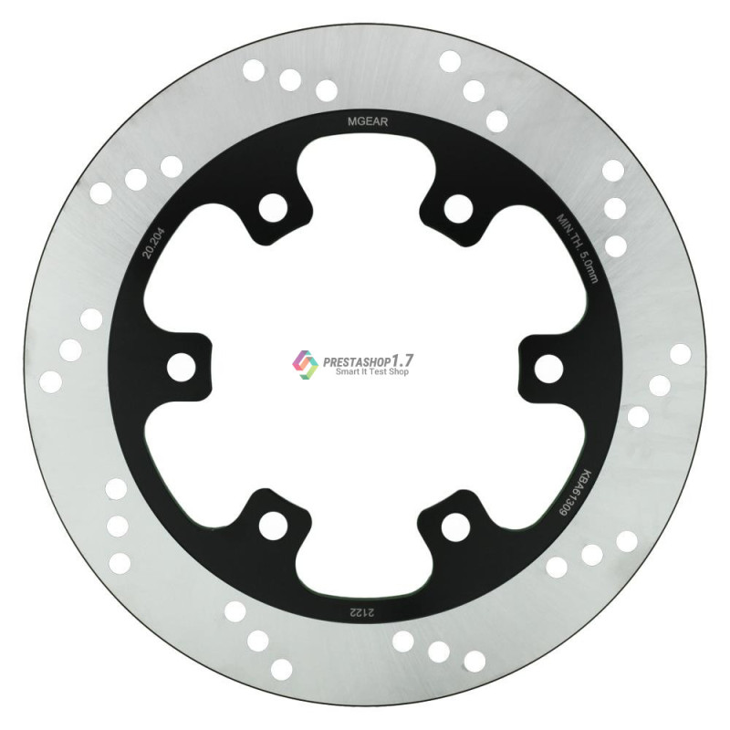 MetalGear: 20-204 Rear Brake Disc Rotor