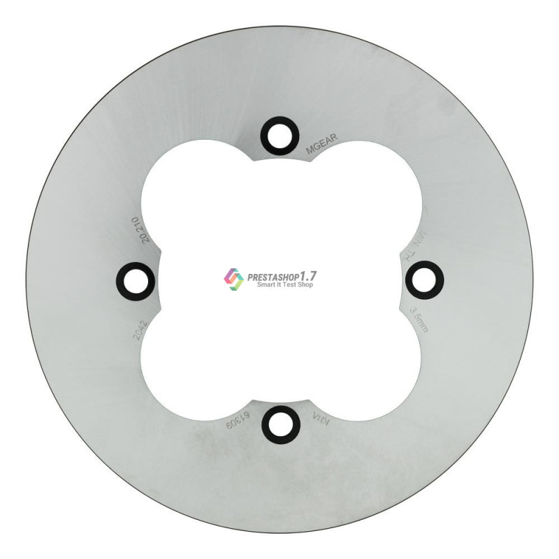 MetalGear: 20-210 Rear Brake Disc Rotor