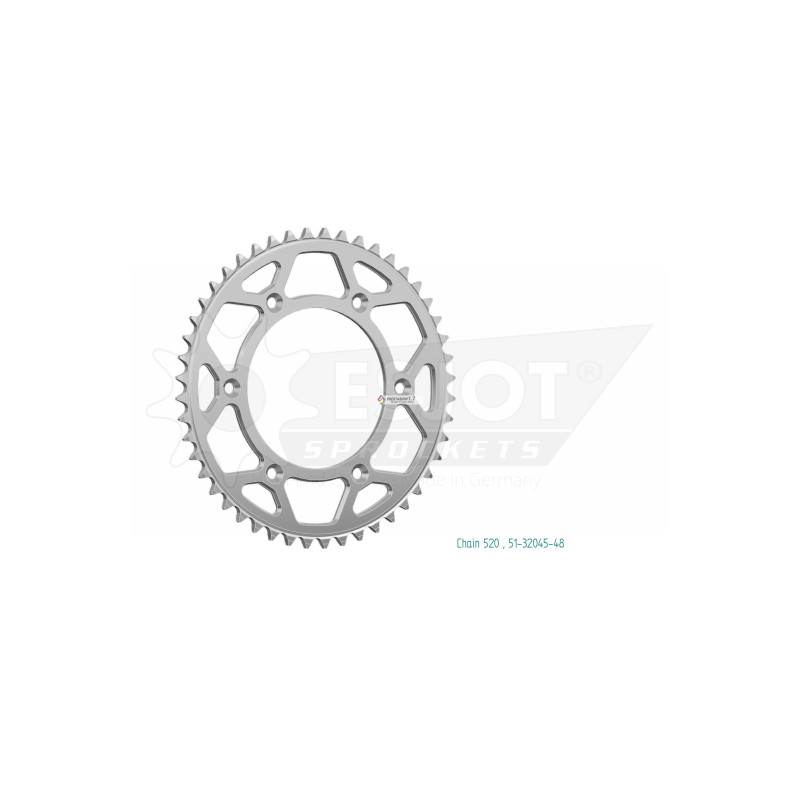 Esjot 520 48t steel rear sprocket (JT 718)