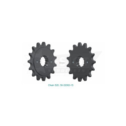 Esjot 520 15t front sprocket (JT 516/512)