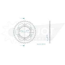 EEsjot 520 38t steel rear sprocket (JT 735)