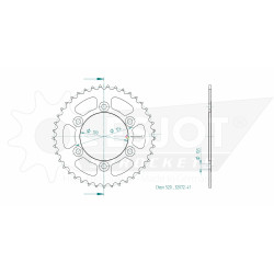 Esjot 520 41t steel rear sprocket (JT 735)