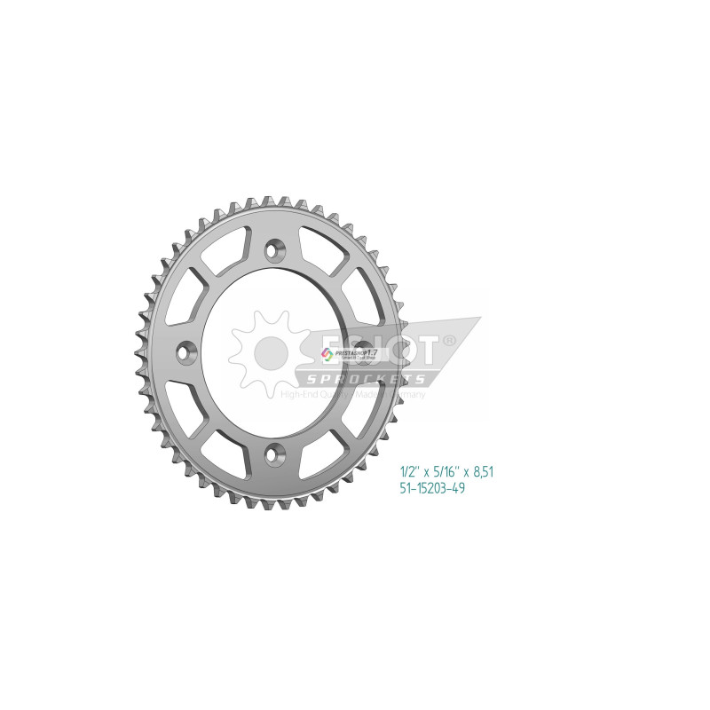 Esjot 428 49t rear Sprocket (JTA895)