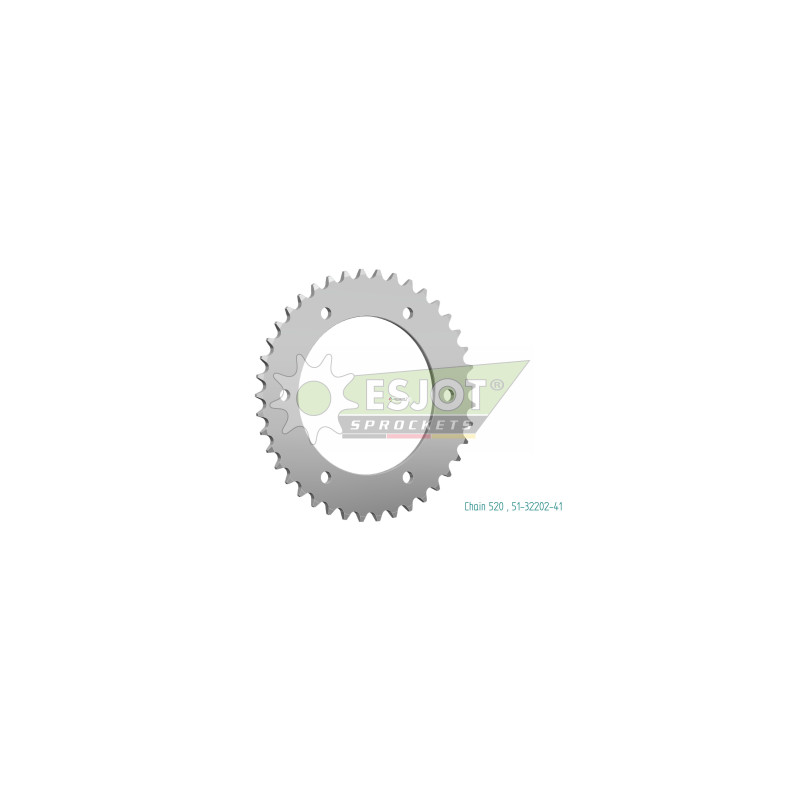 Esjot 520 41t Aluminium rear Sprocket (JTA1308)