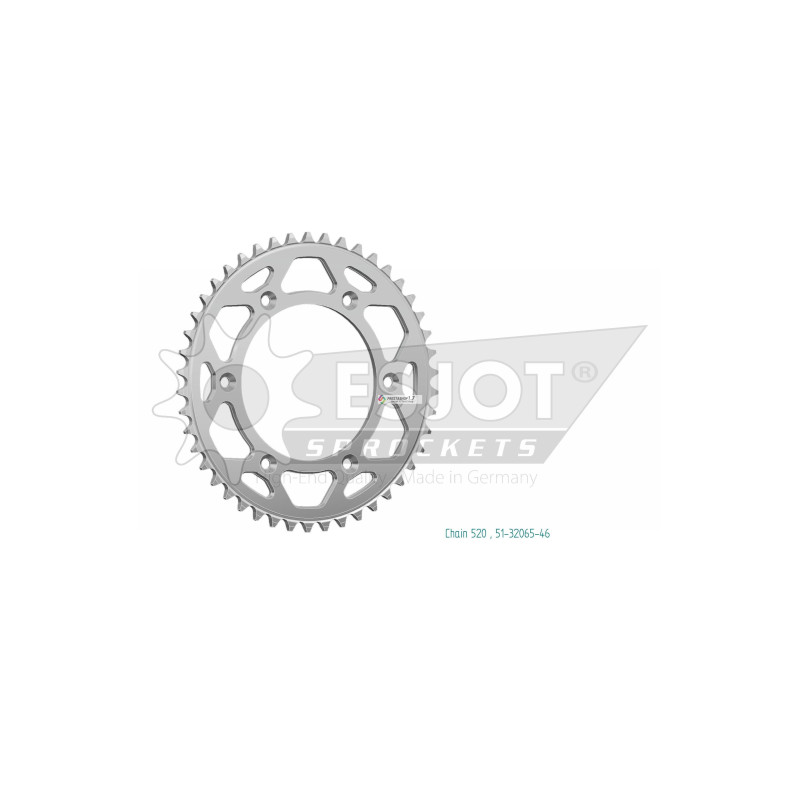 Esjot 520 46t Aluminium rear Sprocket(JT 897)