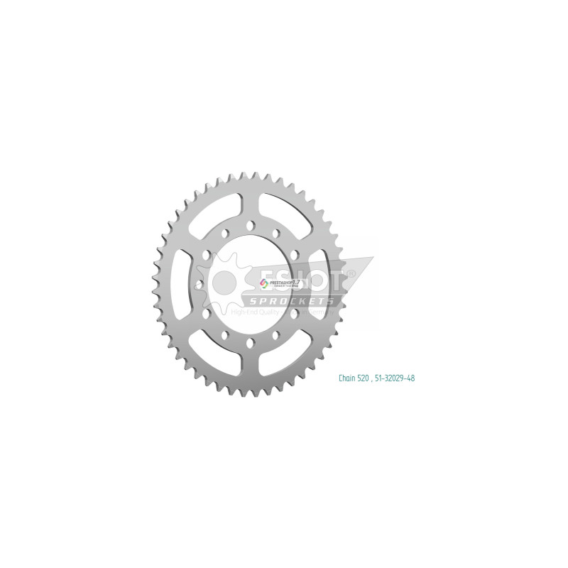 Esjot 520 48t Aluminium rear Sprocket (JTA486)