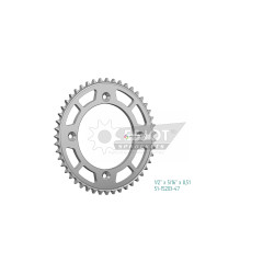 Esjot 428 47t Aluminium rear Sprocket (JTA895)