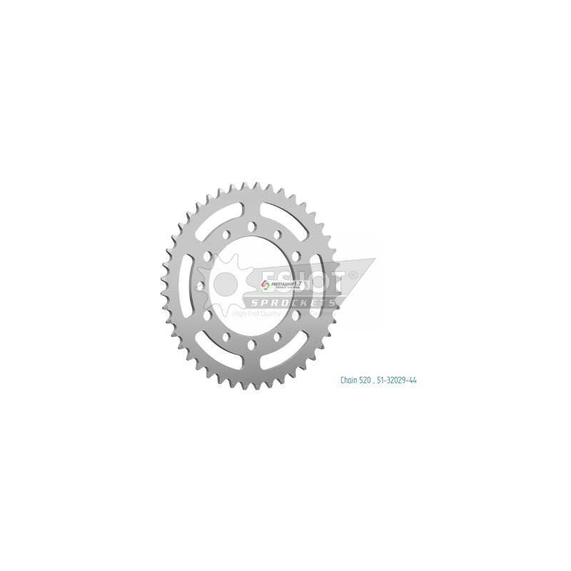 Esjot 520 44t Aluminium rear Sprocket (JA486)