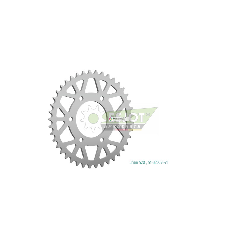 Esjot 520 41t Aluminium rear Sprocket (JT 1478/478)