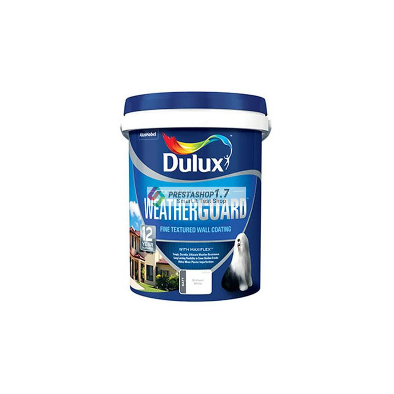 Dulux Paint 20lt white - Coverage 8-10m2 (Units of measurement Differs)