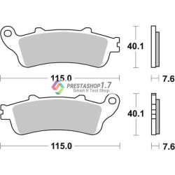 SBS 721HS FA261/261/2 brake pads